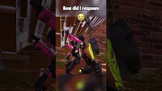 How did I respawn 💀😭 fortnite fortniteshorts [upl. by Dettmer]