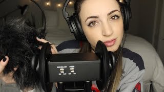 ASMR Deep Ear Touching amp Earmuff Scratching [upl. by Neehahs]