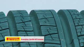 Шины Pirelli Scorpion Verde All Season Pirelli Scorpion Verde amp Pirelli Scorpion ATR [upl. by Inafets]