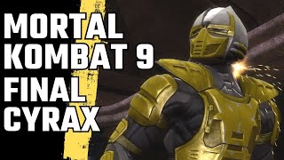 Mortal Kombat 9 Cyrax Gameplay [upl. by Anyela]