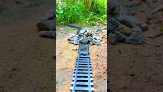 polar Express Train VS Rocks [upl. by Ekenna]