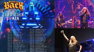 Former SKID ROW vocalist Sebastian Bach North American tour  dates released [upl. by Weiner]