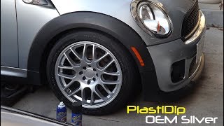 OEM Silver PlastiDipped Wheels Aluminum Metalizer [upl. by Andaira533]