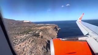 Landing towards Chania Int Airport 11 Sept 2024 [upl. by Eyla]