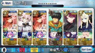 【FGO】Battle In New York 2024  First League Space  Galactic Sanctified Knights 90 [upl. by Vedis266]