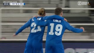 Finland vs Greece  02  Highlights  UEFA Nations League 2024  φινλανδία ελλάδα  suomi kreikka [upl. by Worrell]