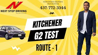 Kitchener G2 test route  October 2024 [upl. by Navaj]