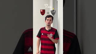 Jogo de ida  Final Copa do Brasil 2024 shorts flamengo atleticomineiro [upl. by Nieberg114]