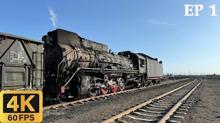 中國最後的準軌蒸汽火車 China’s last standardgauge steam train [upl. by Ellenig]