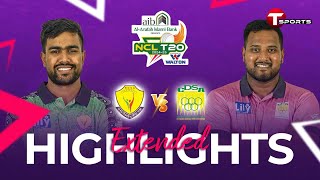 Extended Highlights  Chattogram vs Rangpur  NCL T20  T Sports Bangladesh [upl. by Myrlene]