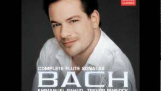 Emmanuel Pahud Bach Sonata in b minor 22 bwv 1030 [upl. by Razec]