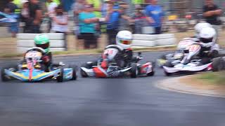 CADET 12 FINAL VICTORIAN COUNTRY SERIES COBDEN GO KART TRACK 18TH FEBRUARY 2018 [upl. by Traci191]