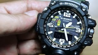 Casio Gshock Mudmaster GWG10001A3 SAPPHIRE GLASS [upl. by Tutto]