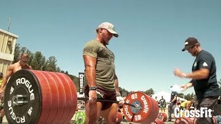 The CrossFit Games  Mens Ranch Deadlift Ladder [upl. by Zarah]