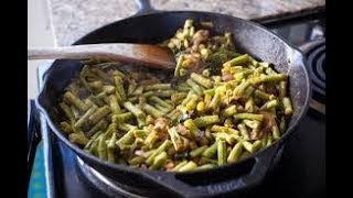 Achinga Payer MezhukkupurattiFried String Beans Recipe  Simple Frugal Life [upl. by Roxanne705]