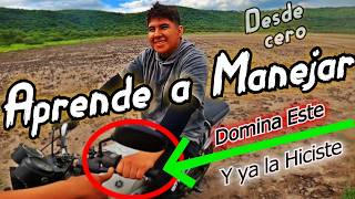 APRENDER A MANEJAR una MOTO DESDE CERO [upl. by Assened754]