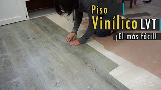 Como Instalar PISO LAMINADO VINILICO LVT  Tutorial Paso a Paso [upl. by Ydnim]