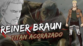 Datos y Curiosidades Sobre Reiner Braun Titan AcarozadoShingeki no Kyojin [upl. by Hillari]