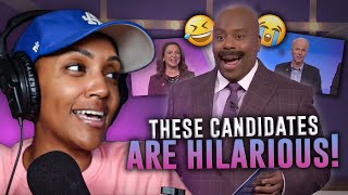 THIS IS PERFECT  SNL  Family Feud Election 2024 Cold Open REACTION [upl. by Wauters627]