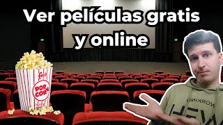 4 páginas para ver películas gratis online  Las Mejores Opciones 📺 [upl. by Atteuqal133]