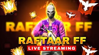 Free Fire Max  RAFTAAR FF Is Live raftaarff [upl. by Lyrehc]