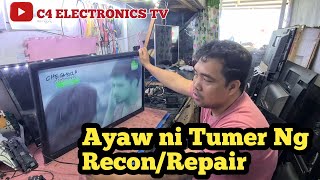 Samsung Led Tv replace Lg panel Solarize Mirror problem Solve howtorepair smart how ​ [upl. by Kowtko]