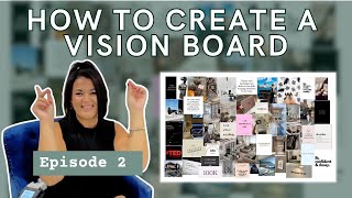 How to Create a Vision Board on Milanote  Canva  End of the Year Reset Series [upl. by Otrebor]