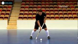 Patrik Lönell  Floorball Shooting School Wrister [upl. by Starlene]