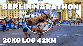 Berlin Marathon 2023 • The last runners • 4K [upl. by Anilosi]