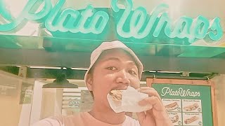 ThuhCherryShow  Chunky Chicken Plato Wrap Food Review [upl. by Kluge520]