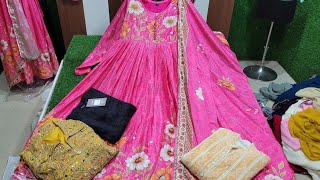 New design fancy anarkali or afgani dress or wollen 🌹 shipping free 🌹7015652424 [upl. by Mars]