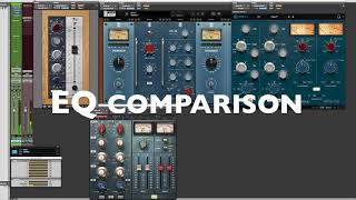 UAD Neve 1073 vs Slate Digital FG73 vs Waves Scheps 73 vs Arturia 1973 plugin shootout [upl. by Lacim]