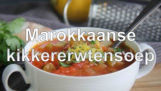 Marokkaanse kikkererwtensoep recept [upl. by Mollie]