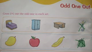 Unit 1 odd one outclass 1 mathscross out the odd one in each setodd one out class 1 maths [upl. by Nash]