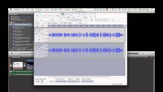 iMovie 11 Mono Sound to Stereo Track Using Audacity Tutorial [upl. by Ozne]