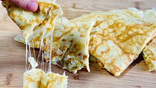 CRÊPES SALÉES MOELLEUSES GARNIES D’UNE FAÇON ORIGINALE  Facile et rapide Deli cuisine [upl. by Ailaza242]