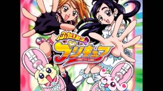 Futari wa Pretty Cure OST 132 DANZEN Futari wa Pretty Cure Battle Instrumental [upl. by Ynaffet]