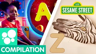 Sesame Street A to Z Letter of the Day Alphabet Compilation [upl. by Lubow722]