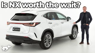 Lexus NX 350h 2022 review walkaround  hybrid NX full tour  Chasing Cars [upl. by Ytsanyd]