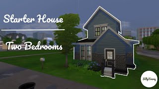 Sims 4  Starter Home ALL Base Game Houses 2 Sims [upl. by Ailaroc]