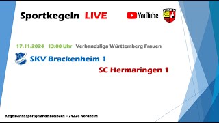 SKV Brackenheim 1  SC Hermaringen 1 Verbandsliga Frauen [upl. by Chantal]