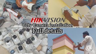 HIKVISION CCTV Camera for Home HIKVISION CCTV Installation amp Configuration Process Full Setup [upl. by Armitage516]