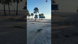 Hurricane Heline Ocean met the Bay Sand now gone washed onto main road [upl. by Esor672]