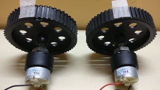 100RPM and 200RPM 12V DC Motor with Gearbox Testing Without Load  ihrProjects [upl. by Bui]