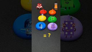 Mixed color between TOPPERS INTENSAMENTE 2 amp Numberblocks colormixing INTENSAMENTE2 numberblocks [upl. by Olegnaid]