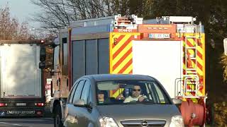 Die Feuerwehr Herzberg Elster am 14112022 zum Verkehrsunfall mit Personenschaden nach Borken [upl. by Haidebez80]