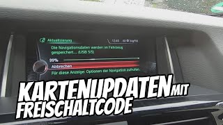 Günstiges BMW Navi Update mit FSC  NBT Next Road Map 2022 [upl. by Ayidan]