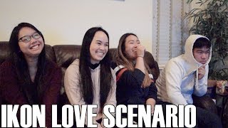 iKON 아이콘 Love Scenario Reaction Video [upl. by Aeki217]