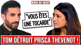 UN JOURNALISTE détruit PRISCA THEVENOT sur LA DETTE de LA FRANCE [upl. by Nerraj889]