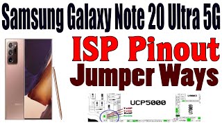 Samsung Galaxy Note 20 Ultra 5G UFS ISP Pinout Test Point Jumper Ways [upl. by Neron635]